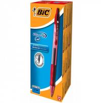 Bic Gelinis rašiklis Gel-Ocity 0.7 mm, raudonas, pakuotėje 12 vnt.