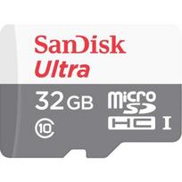 Atminties kortelė SanDisk Ultra microSDHC 32GB 100MB/s Class 10 UHS-I, Grey, White