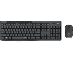 Logitech MK295 Silent Wireless Combo Belaidė klaviatūra + pelė, RUS, Graphite (SPEC)