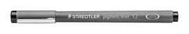 Vienkartinis rašiklis STAEDTLER PIGMENT LINER, 1,2 mm, juodas rašalas