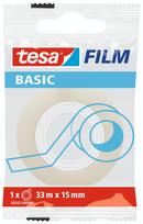 Lipni juosta TESA Film Basic, 15mm x 33m, skaidri