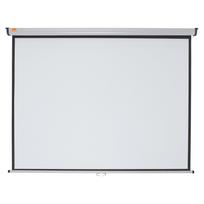 Sieninis projektoriaus ekranas NOBO, 175x133 cm, 4:3, šviesiai pilka sp.