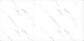 PVC sienų lipdukas WAKSLINE, CST004, baltas marmuras, 600x300x2 mm, pak. 6 vnt.