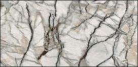 PVC sienų lipdukas WAKSLINE, CST012, Invisible brown grey marmuras, 600x300x2 mm, pak. 6 vnt.
