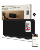 Šildytuvas MILL Invisible Smart WiFi Panel heater Gen. 4 1500W Juodas