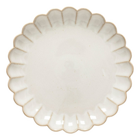 Lėkštė MARRAKESH SABLE BLANC 28 cm Akmens masės
