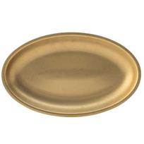 Lėkštė ovali ARTEMIS Gold 30x18 cm
