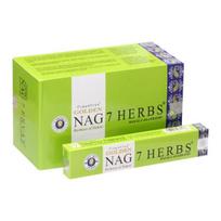 Golden Nag 7 Herbs smilkalai x 12