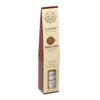 Goloka Sandalwood namų kvapas su lazdelėmis