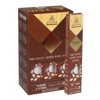 Aroma Palo Santo White Sage Sandalwood smilkalai x 12