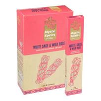 Hari Darshan Mystic Spirits White Sage & Wild Rose smilkalai x 12