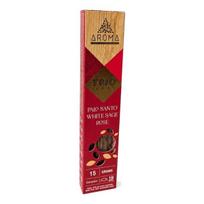 Aroma Trio Palo Santo White Sage Rose smilkalai