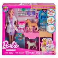 BARBIE lėlės veterinarės rinkinys (JFX93)