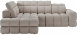 Kampinė sofa - lova Bronon Royal 18, smėlio sp., kairinė, 200 x 296 cm x 109 cm
