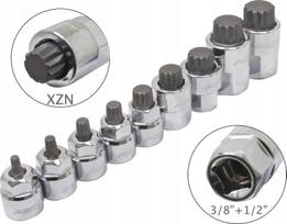 Asta Xzn profilio antgaliai 3/8" - 1/2" ant laikiklio