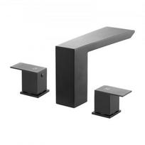 Voniai skirtas maišytuvo komplektas, 20x23x7.2 cm, juoda, nerūdijantis plienas