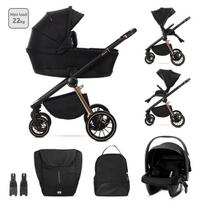 Universalus vežimėlis Lorelli Bianca 3in1 Black