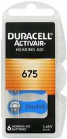 Duracell ActivAir 675 klausos aparatų baterijos, 1,45 V, 6 vnt.