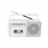 Kasečių grotuvas „Bluetooth Boombox“, AM/FM/SW radijo stereofoninis grotuvas, magnetofonas su dideliu garsiakalbiu ir ausinių lizdu, USB/TF kortelių grotuvas
