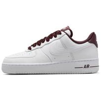 Nike Air Force 1 Low 07 Balti Bordo Crush Moteriški Kedai Šviesiai Dramblio Kaulo Spalvos Metalizuoti Sidabriniai HV4403-600 39 white