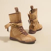 Women's Retro Martin Mid-Calf Leather Boots - Small Size, Brown, Thick Sole, Fall 2025 Edition 39 brown