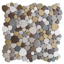 1 vnt. 30x30 cm keraminės akmenukų mozaikinės plytelės baseinams, tvenkiniams, vonios kambariams, neslystančios, atsparios dėvėjimuisi grindų ir sienų dekoravimo plytelių lakštas 1Piece -30x30cm