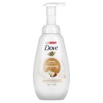 Dove, putojantis kūno prausiklis, palepinimas, taukmedžio sviestas, 400 ml (13,5 fl uncijos) white