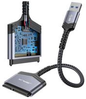 USB 3.0 JSAUX to SATA III 2.5  SSD/HDD adapter