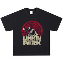 Linkin Park T-Shirt, Soft Fabric Casual Daily Wear XXXL brown