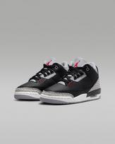 DM0967-010 Nike GS Air Jordan 3 Retro Black Cement (2024) 3.5Y black