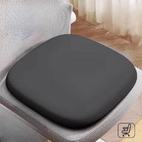 Pagalvėlės iš atminties putų automobilių sėdynėms su juosmens atrama tinka automobiliui ir biuro sėdynėms, suteikia vėsos ir pralaidumo orui 35x35cm juoda