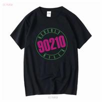 Beverly Hills 90210 Names Tv Show Classic Design T Shirt Fan Vintage Washed Versatile Slightly Fashion Casual Soft Streetwear 3XL pink