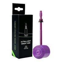 Mountain Bike Inner Tube Aluminum Valves Puncture Resistant Heat Cold Tolerant for Enhances Riding Performances