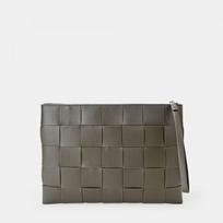 Vyriška pintos odos delninė Minimalistinė per petį nešiojama rankinė Kasdienė laisvalaikio gatvės mada 35x25x1 cm
