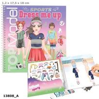 Top Model Sport Dress Me Up rinkinys su lipdukais
