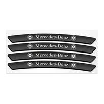 4 vnt. aliumininiai automobilio emblemos, ratlankių dangtelio lipdukai Mercedes Benz AMG W212 W204 W211W168 W213 W210 W124 GLA GLC 4Pcs