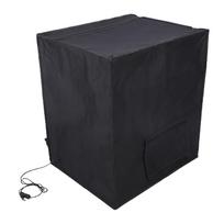 3D Printer Enclosure Kit Replacement for Bambu Lab P1 X1 A1 Series Fireproof Temperature Control 3D Printer Protective Case black