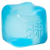 Schylling Nee Doh Nice Cube Stress Relief Squishy, Red Purple Blue Sensory Squeeze Toy, Perfect Gift For Children