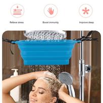 Fast Cooling Technology Ice Bath Foldable Cold Water Therapy Tub Efficient Ice Tub  Home Use blue