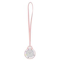 Calfskin Lanyard & Ceramic Protective Case for Swatch Royal Pop Pocket Watch, Lightweight Neck Lanyard Cover, Case Only S 18cm raudona