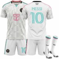Paaugliams Vaikams Suaugusiems Individualus Vardas Futbolo Aprangos 2026-27 Inter Miami Antroji Išvykos #10 MESSI Sportinė Treniruočių Maikė Rinkinys Su Kojinėmis L