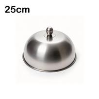 Rankenėlė Steiko Dangtis Nerūdijančio Plieno Maisto Kupolas Dovanos Patiekimo Kupolas Restoranas 25cm