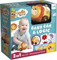 Carotina Baby Liūtas Automobilis ir Loginis Žaidimas Lisciani