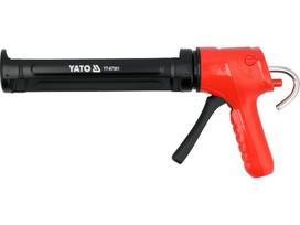 Yato hermetikas pistoletas YT-67501, 230 mm, 300 ml, ABS, PA, uždarymo vožtuvas, sandarikliai, klijai, renovacija