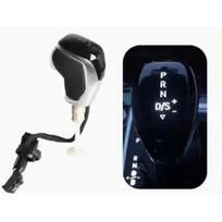 Skirta VW Passat B7/B8 Golf 6/7 Tiguan Skoda Octavia CC Scirocco DSG automatinės pavarų perjungimo rankenėlės svirties perjungimo galvutės LED lemputė WHITE-Matt Silver black
