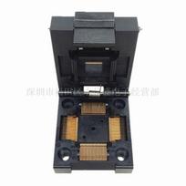 IC51-1004-809-23/QFP100 Gold-Plated High-Temp Aging Test Socket Chip Burn-in Fixture