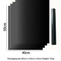 Thickened heavy-duty non-stick oven bottom pad, suitable for the bottom of electric and gas oven racks. It is reusable and heat-