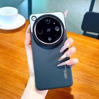 Dėklas skirtas Oppo Find X9 Ultra ir X9s Pro, kontrastingos spalvos, matinis odinis, su paaukštinta apsauga kamerai, minkštas telefono laikiklis, galinis dangtelis OPPO Find X9 Ultra black