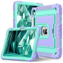New Kids Heavy Armor Case For Ipad A16 11/10th Generation Air 7 6 5 4 M3 M2 Air11/13inch Mini7/6 7/8/9th Shockproof Funad Mini7 A17 Pro 2024&NO shoulder strap