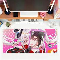 Game Honkai Star Rail Sparkle Mouse Pad For Office Gaming And Keyboards Non-Slip Large Waterproof 40cmx90cm
